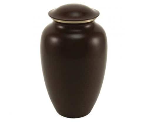 Brown Cremation Urn