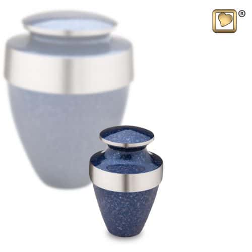 K420 KEEPSAKE ETERNITY SPECKLED™ INDIGO URN