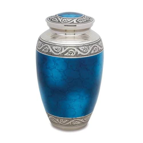 Mediterranean Blue Adult Urn