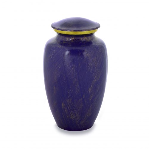 Purple Cremation Urn