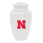Nebraska Cornhuskers Cremation Urn