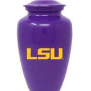 LSU Purple Adult Urn
